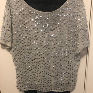 ✨Embellished sparkle blouse